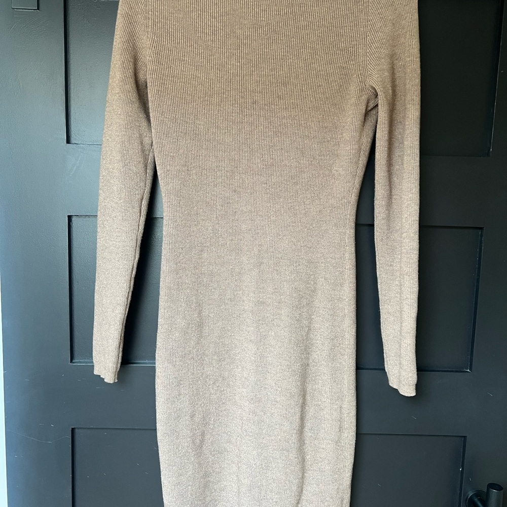 Quince Button-up Sweater Dress - Picture 5 of 5
